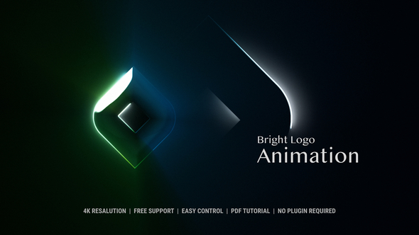 Bright Logo Animation Logo Stings template preview