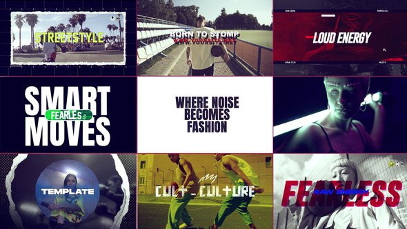 Modern Opener Urban Openers template preview