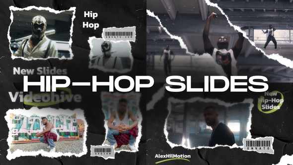 Hip-Hop Slides Openers template preview