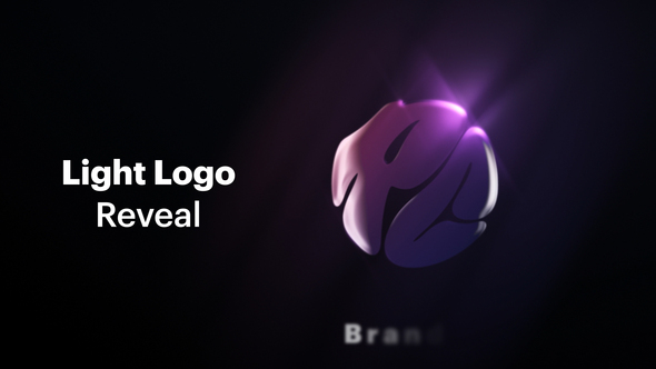 Light Logo Reveal Logo Stings template preview