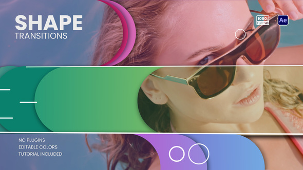 Shape Transitions Elements template preview