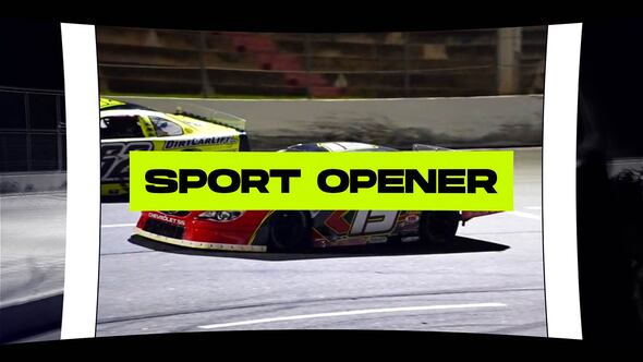 Sport Opener Openers template preview