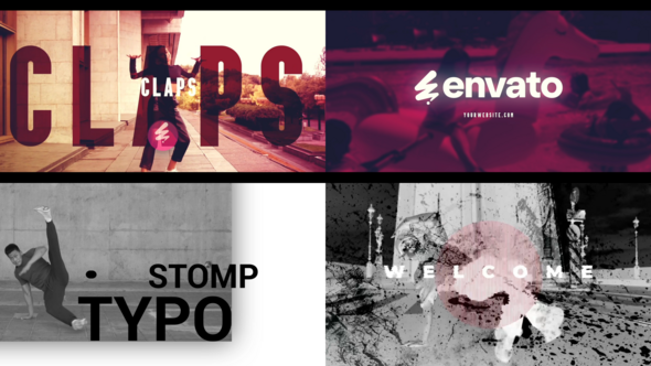 Adaptive Stomps for After Effects Openers template preview