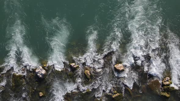 River Flowing Through Stones alt