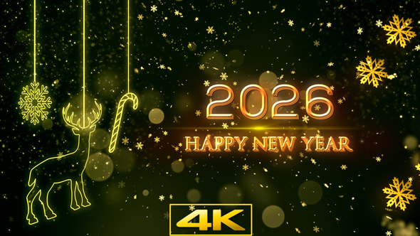 2026 Happy New Year Wishes V3 alt