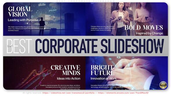 Best Corporate Slideshow Openers template preview