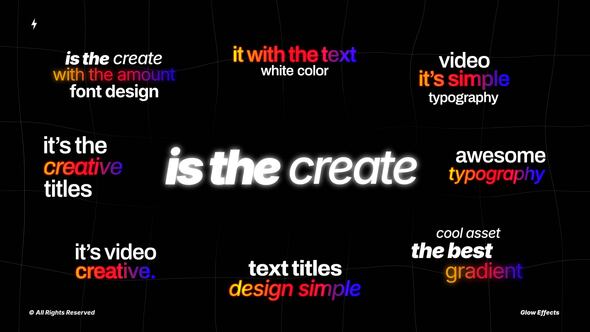 Text Animation | After Effects Titles template preview