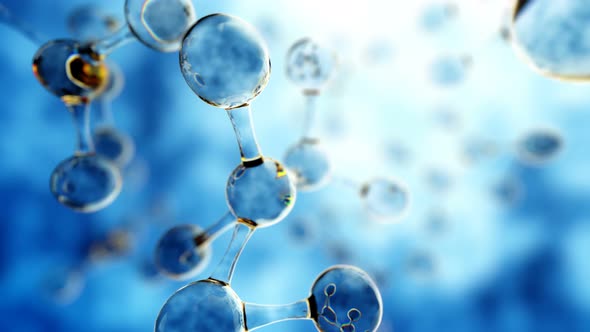 Abstract Physics Science Molecule Background 