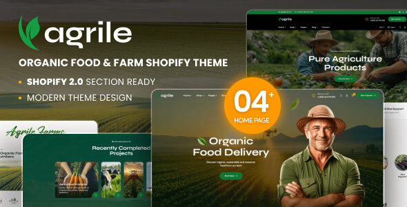 Ap Agrile – Organic Food & Farm Shopify Theme