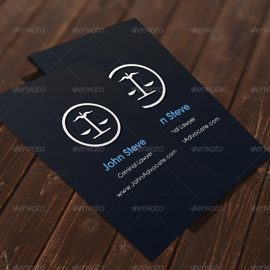 Advocate Business Card by oksrider | GraphicRiver