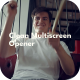 Clean Multiscreen Opener | MOGRT - VideoHive Item for Sale