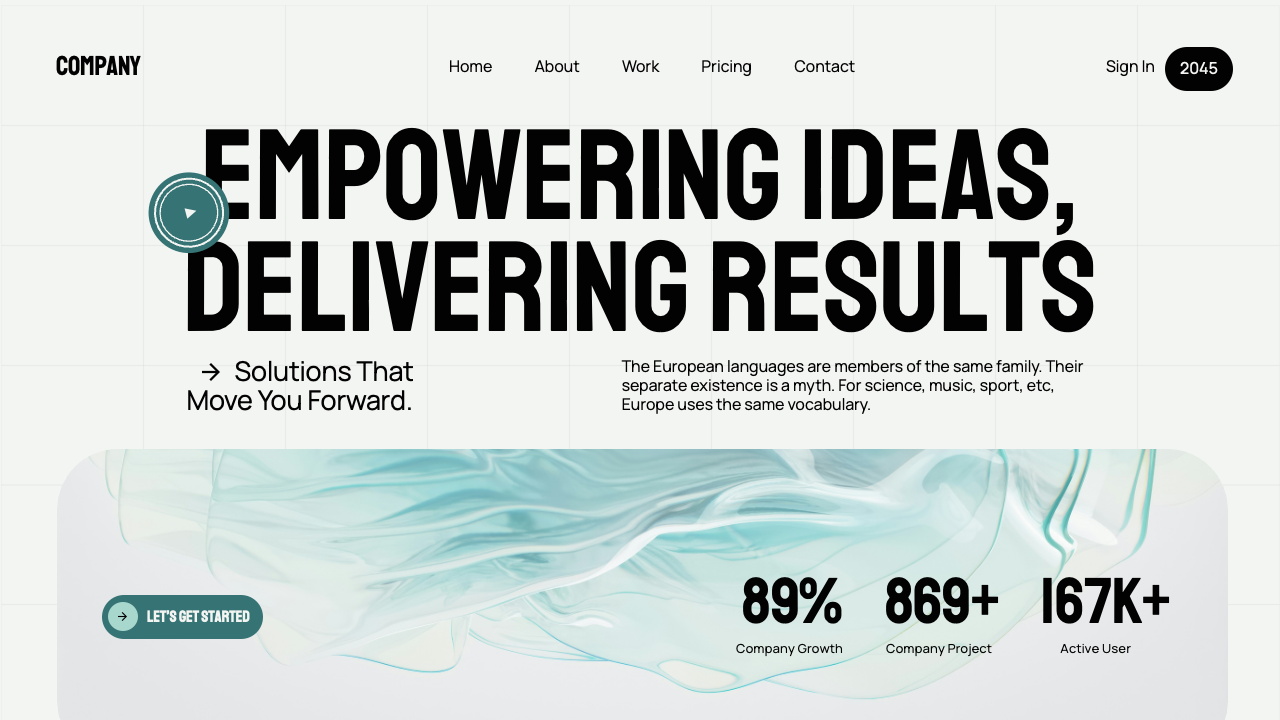 White Blue Bold Modern Company Profile Google Slides, Presentation ...