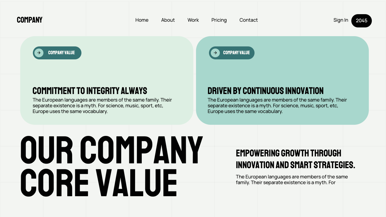 White Blue Bold Modern Company Profile Google Slides, Presentation ...