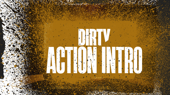 Dirty Action Intro Openers template preview