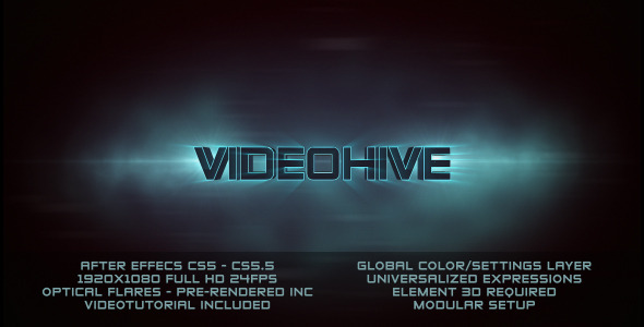 Intense Cinematic Titles - VideoHive 5450919