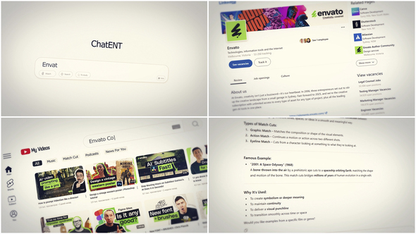 Match Cut Openers template preview