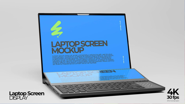 Laptop Screen Display Video Displays template preview