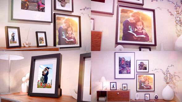 Memory Gallery Slideshow Video Displays template preview