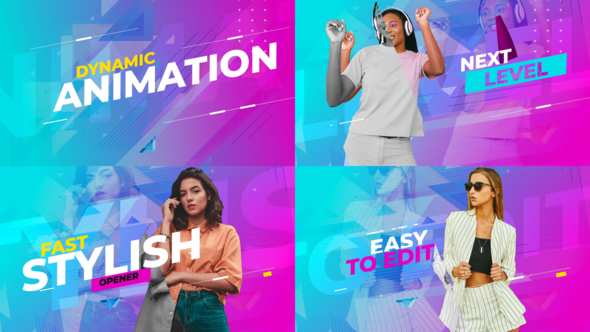 Style Opener for After Effects Product Promo template preview