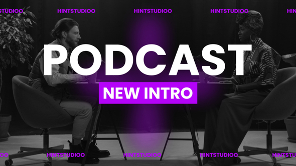 Podcast Intro Openers template preview