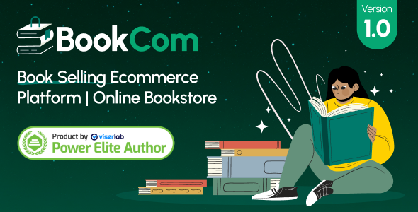 BookCom - Book Selling Ecommerce Platform | Online Bookstore