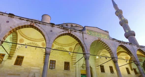 Sultan Ahmed Mosque (Blue Mosque), Istanbul, Turkey.