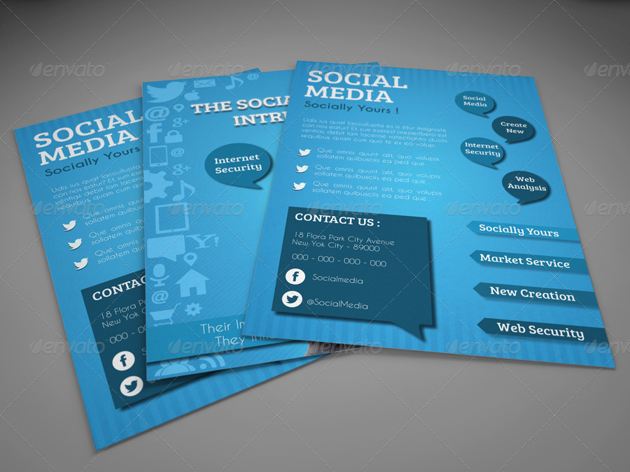 Social Media Flyer Template by idesignstudionet | GraphicRiver