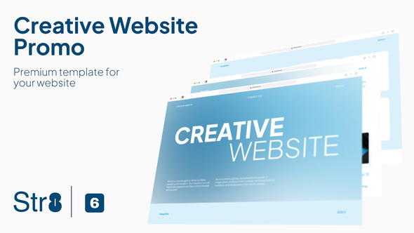 Creative Website Promo Product Promo template preview