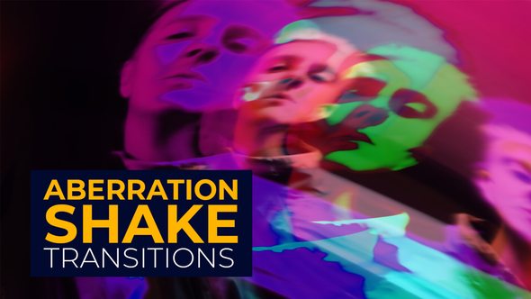 Aberration Shake Transitions | After Effects Elements template preview