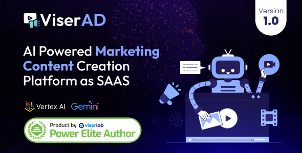 ViserAD – AI Powered Marketing Content Creation Platform as SAAS