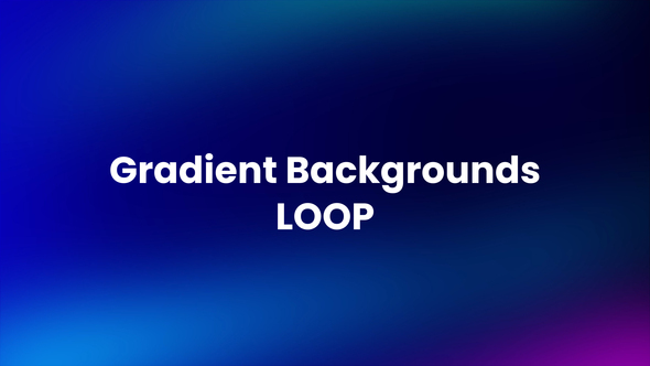 Gradient Background Elements template preview