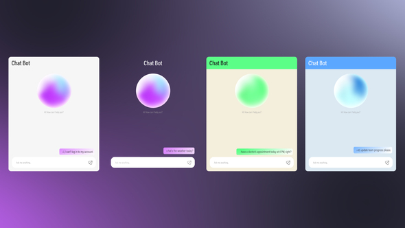 Universal Chatbot Elements template preview