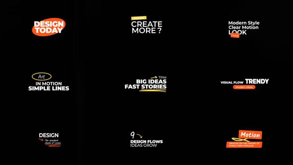 Text Animation | After Effects Titles template preview