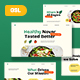 Cream Green Orange Healthy Restaurant Business Plan Google Slides Presentation