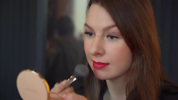 Young Woman Doing Make Up