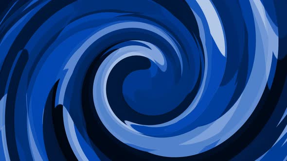 Blue White Color Shape Twirl Motion Animated Background alt