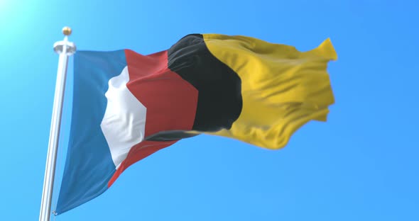 Engels City Flag, Russia alt