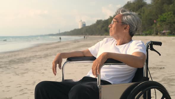 Disabled concept. 4k Resolution. alt