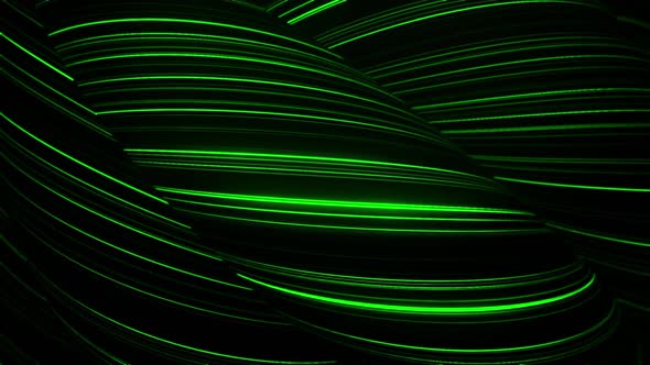 Abstract spiral rotating glow lines alt