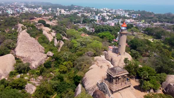 Light House of Mahabalipuram, Tamil Nadu, India alt