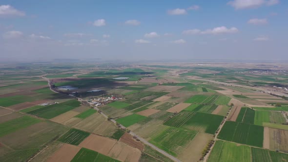 Sown areas Dron video 2 HD