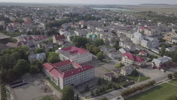 Zolochiv Palace Castle and Ornamental Garden in Lviv Region, Ukraine alt