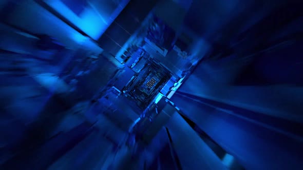 Sci-Fi Futuristic Tunnel alt