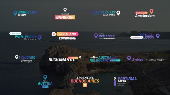 Location Titles Titles template preview