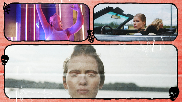 Cardboard Split Screen Kit Elements template preview