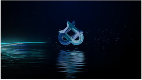 Water Logo Animation Logo Stings template preview