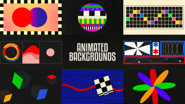 Colorful Backgrounds Elements template preview