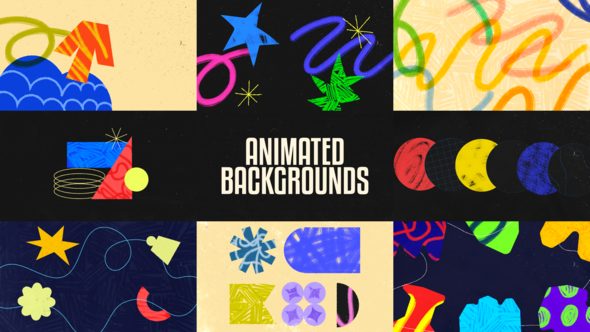 Animated Backgrounds Elements template preview