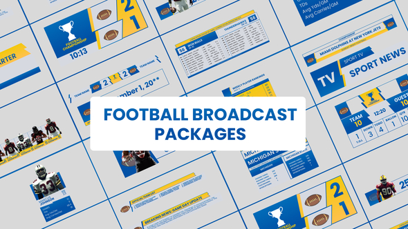 Football Broadcast Packages broadcast-packages template preview