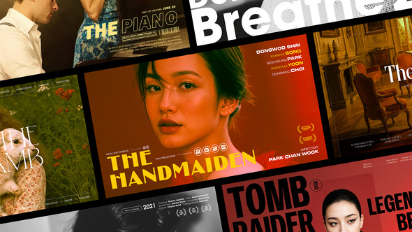 Uranus Movie Title Titles template preview